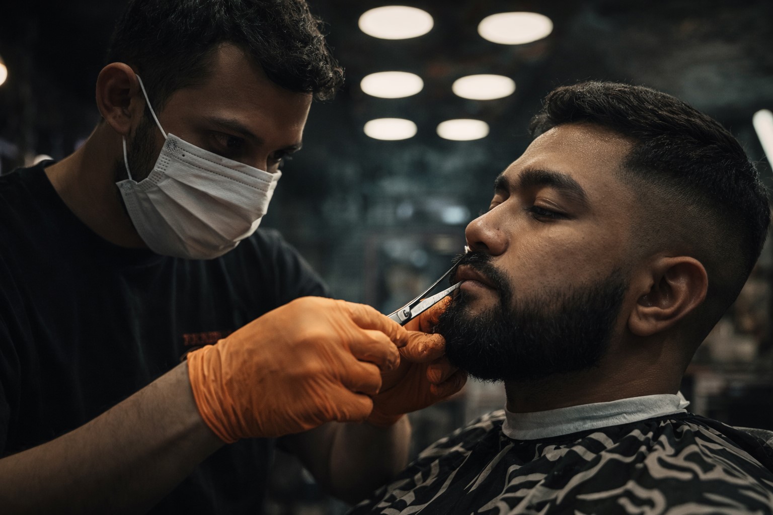 Beard styling and treatment
